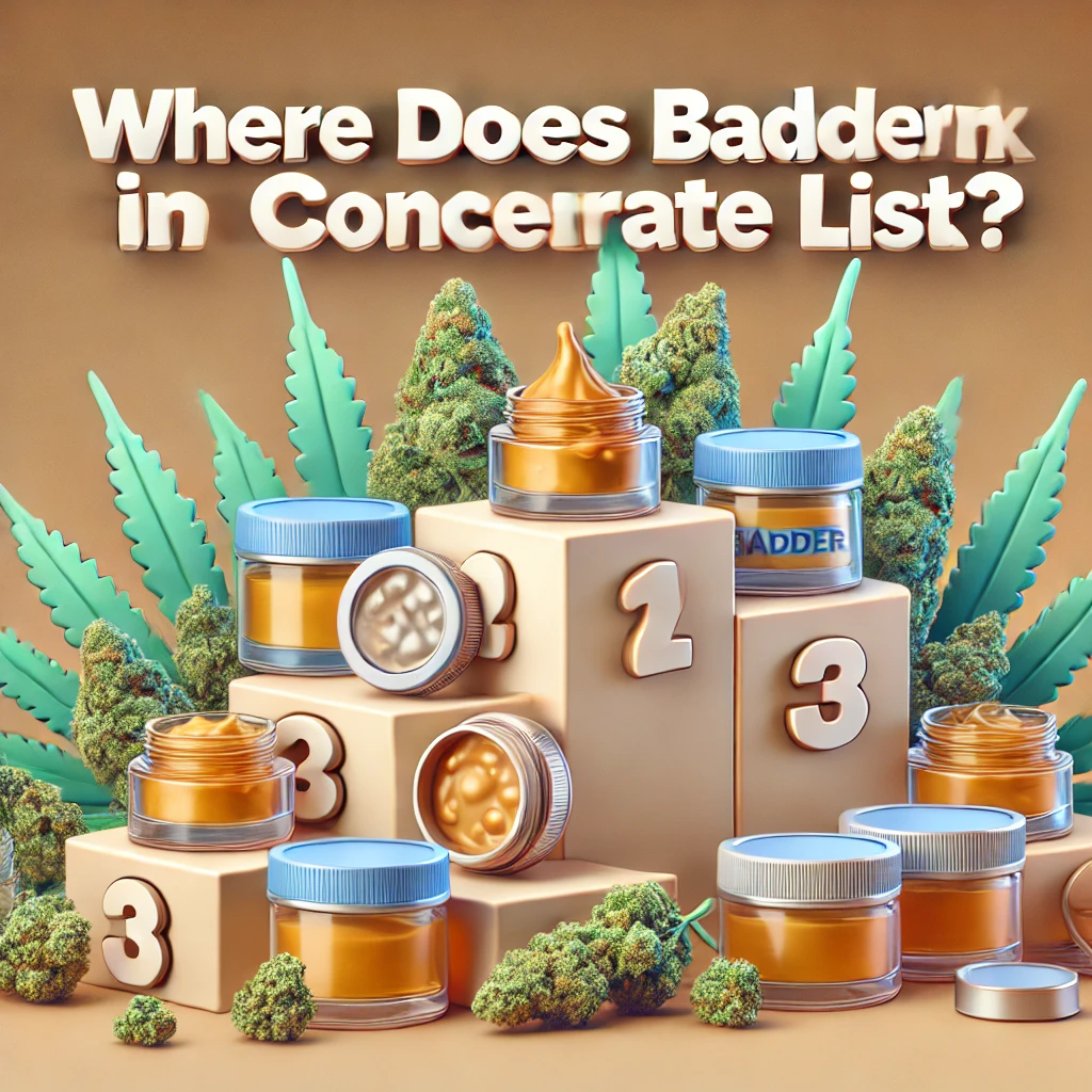 where does badder rank in conctratre list